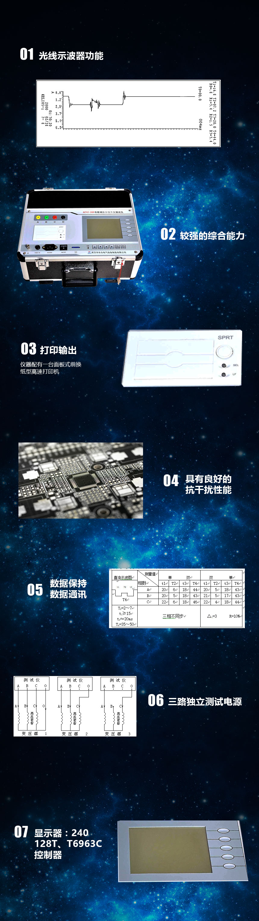 有载调压分接开关测试仪