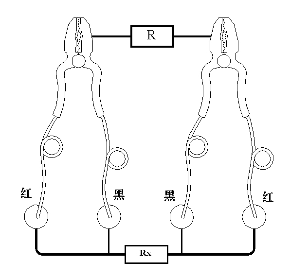 直流电阻测试仪使用接线图