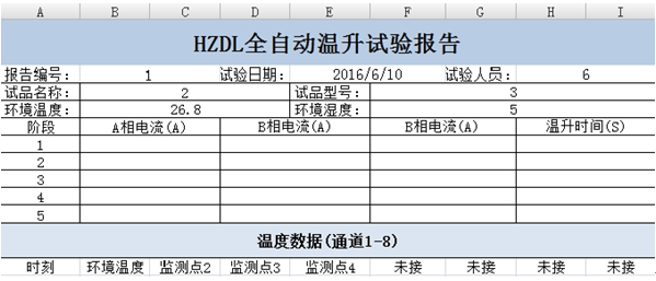 温升试验装置 温升试验装置