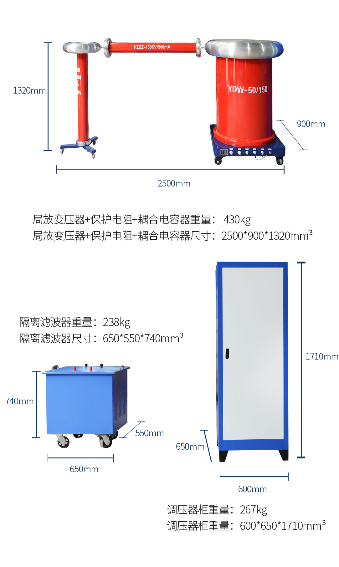 工频局部放电测试系统